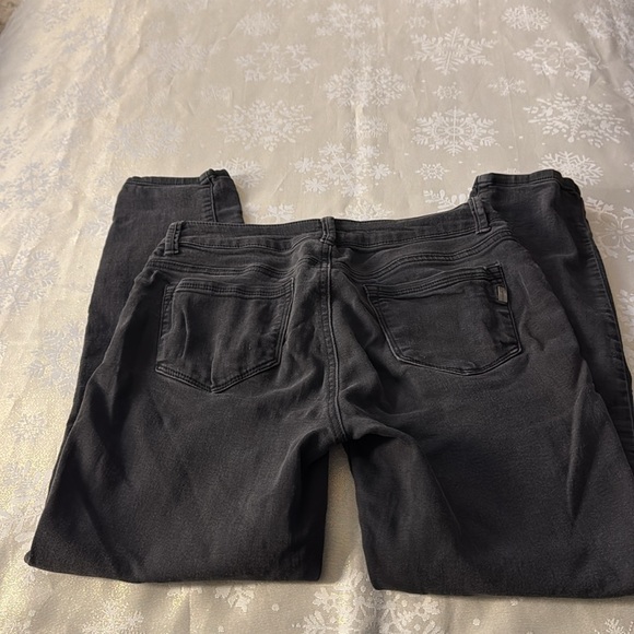 Women’s 1822 black denim w spandex size 8 jeans - Picture 5 of 6